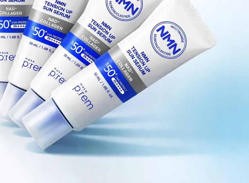 [NEW/탄력선세럼]메이크프렘 NMN 텐션 업 선세럼 50ml 기획 (+20ml) 상세페이지 9